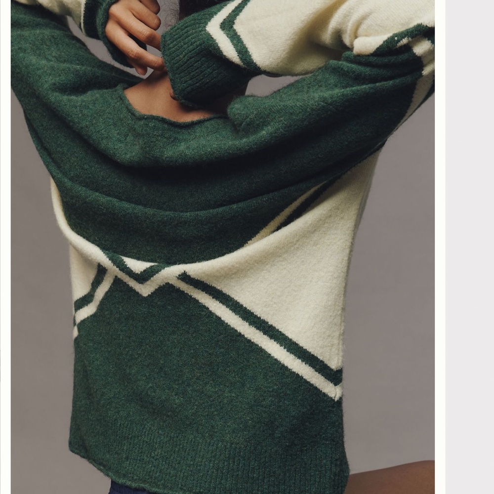 Sundry Varsity Patch Sweater - Picture 2 of 2